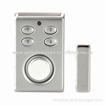 Solar Home Door Window Entry Safety Magnetic Sensor Detector Alarm System